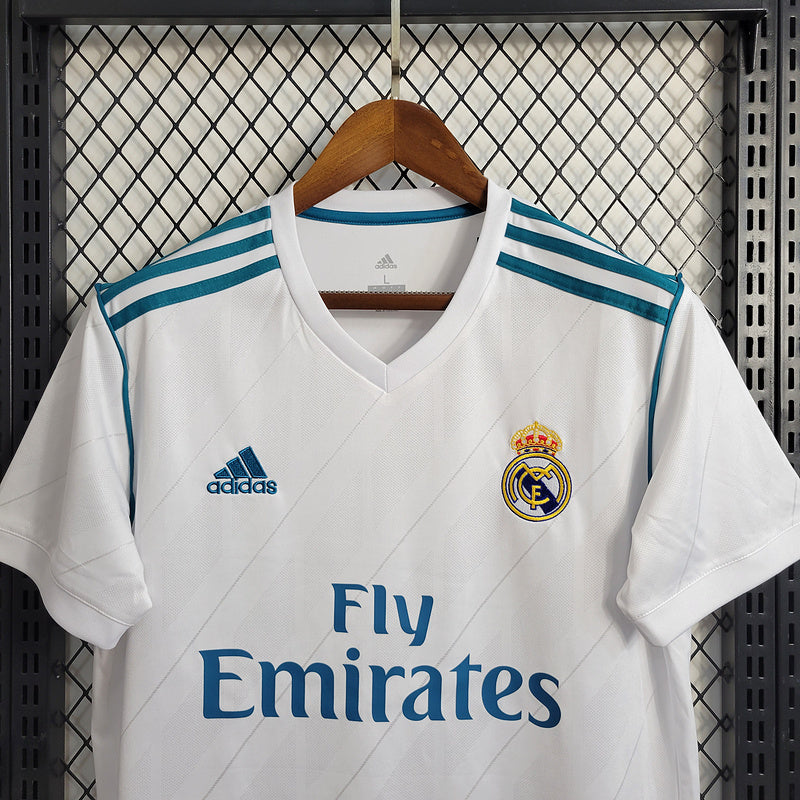 Camiseta Retro Real Madrid Away 2017 - Con Parches