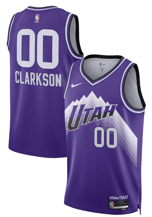 NBA Utah Jazz - Jordan Clarkson Purple