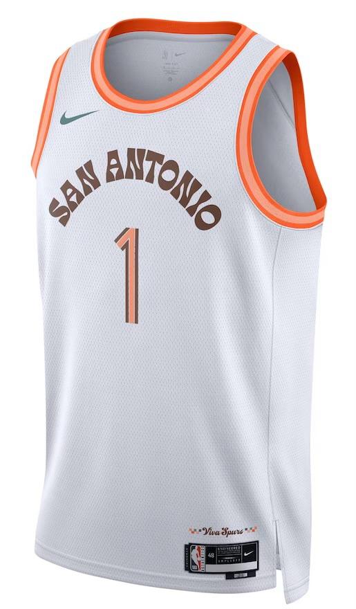 NBA San Antonio Spurs - Victor Wembanyama White 2023/24
