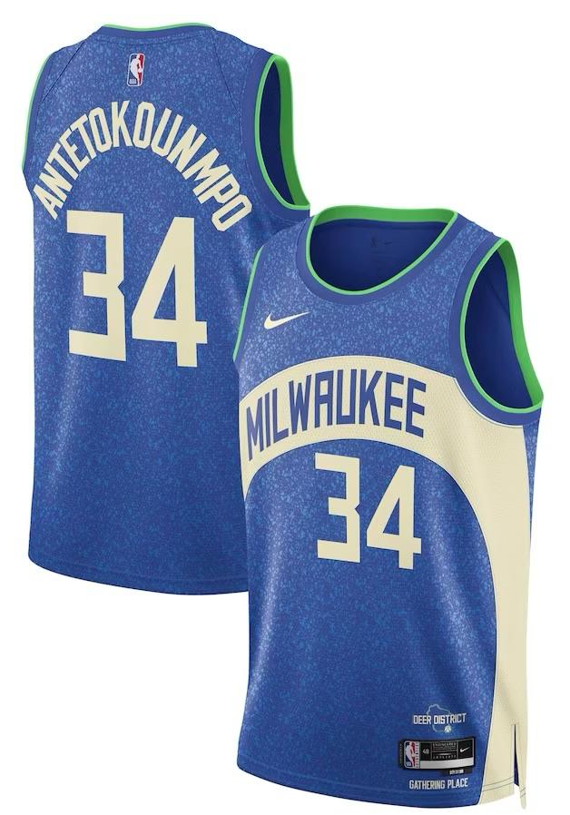 NBA Milwaukee Bucks Giannis Antetokounmpo