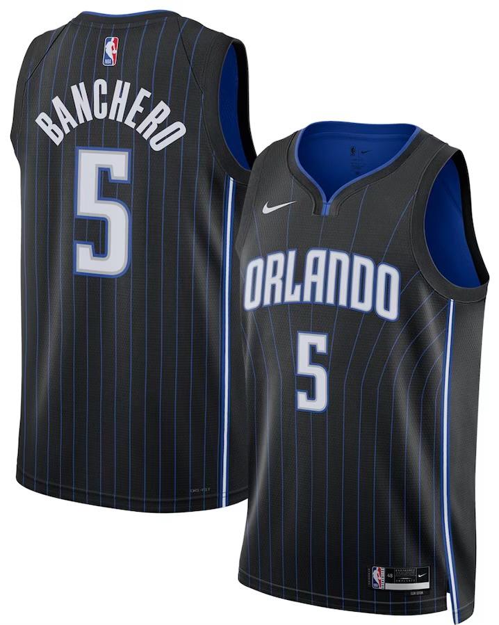 NBA Orlando Magic - Paolo Banchero Black