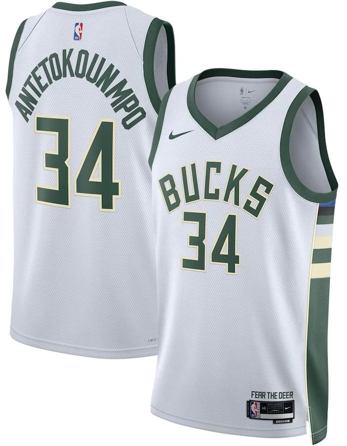 NBA Milwaukee Bucks Giannis Antetokounmpo