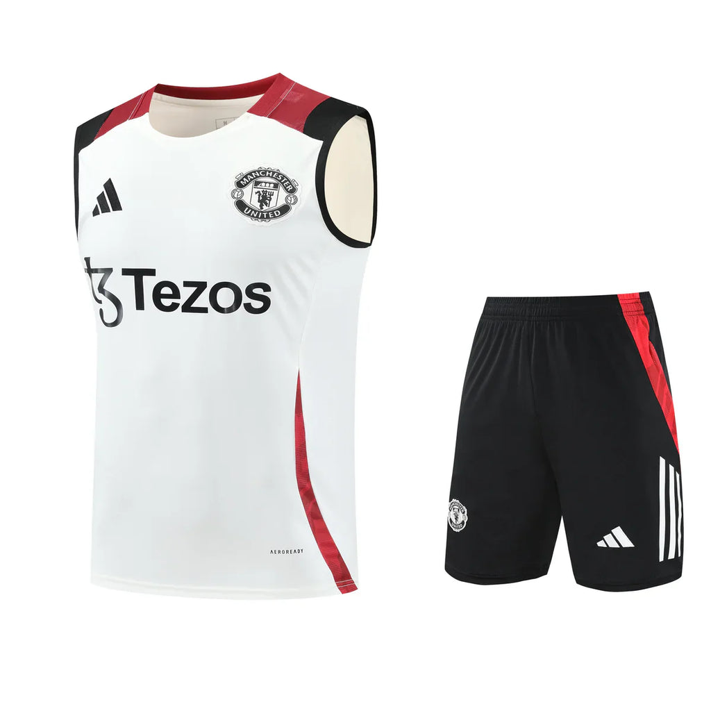 Camiseta y Pantalón corto de entrenamiento Manchester United 2025/26