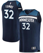 NBA Timberwolves Karl-Anthony Towns Navy