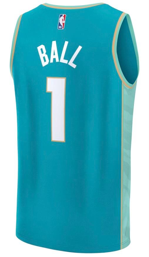 NBA Charlotte Hornets - LaMelo Ball Teal