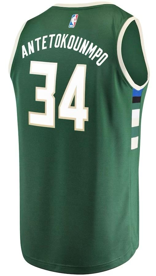 NBA Milwaukee Bucks Giannis Antetokounmpo