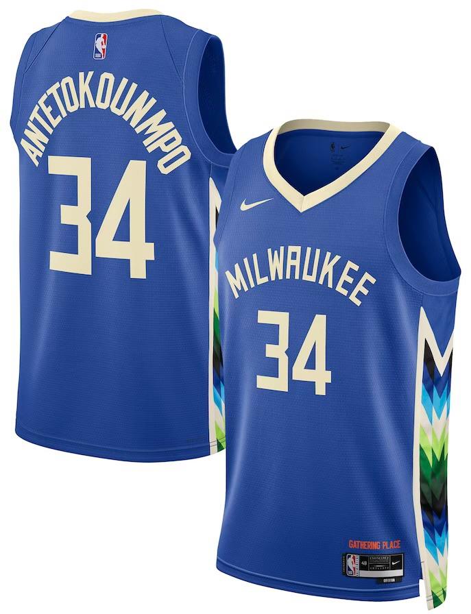 NBA Milwaukee Bucks Giannis Antetokounmpo