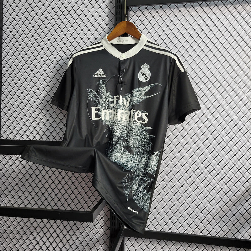 Camiseta Retro Real Madrid Away 2017 - Con Parches