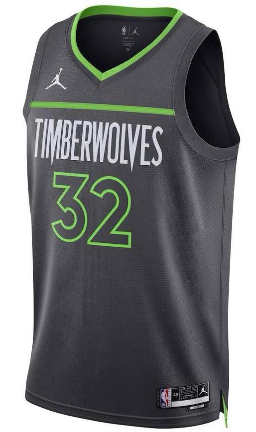 NBA Timberwolves Karl-Anthony Towns Charcoal