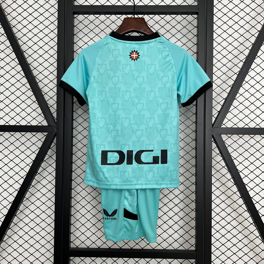 Camiseta y Pantalones para niños Athletic Club Bilbao Third 25/26