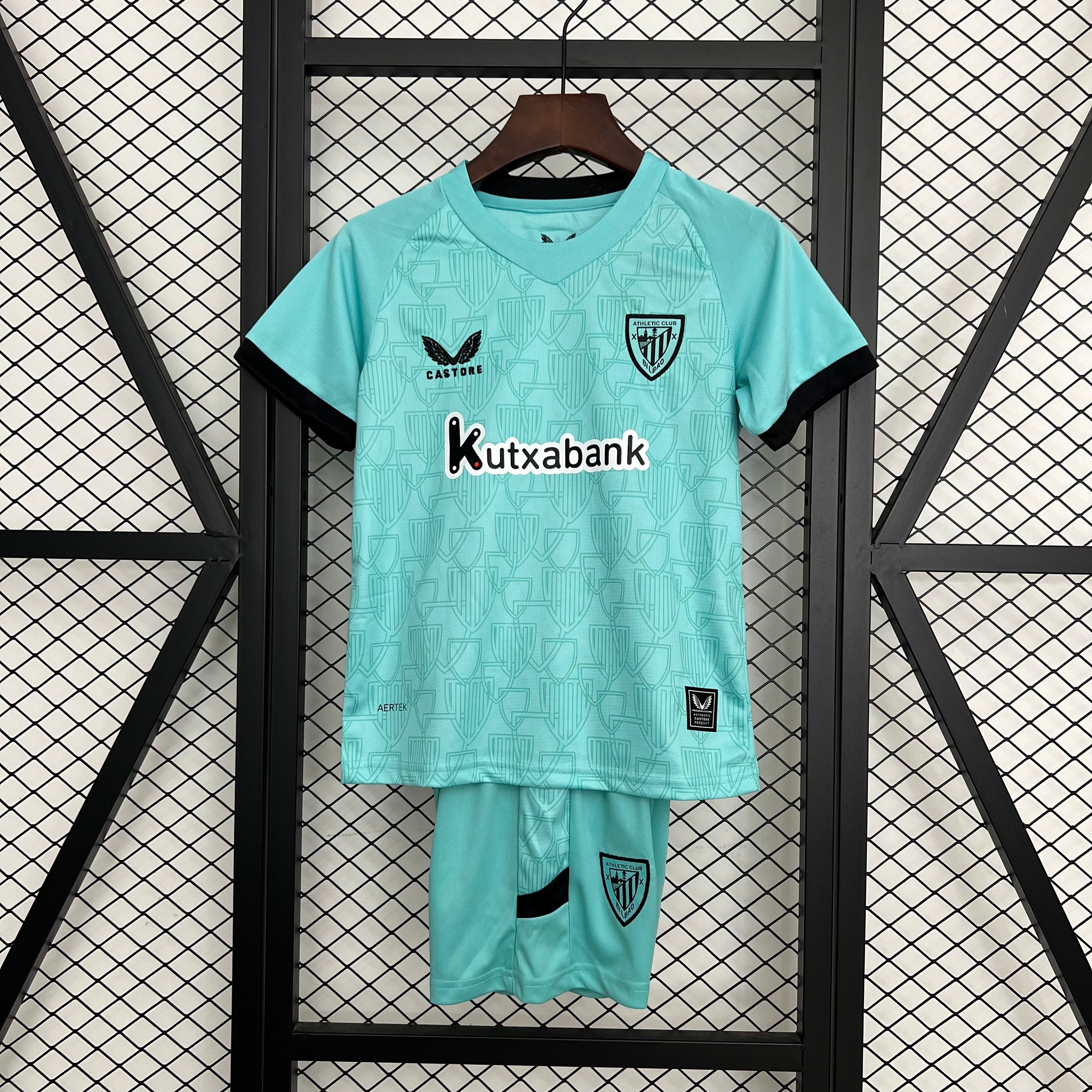 Camiseta y Pantalones para niños Athletic Club Bilbao Third 25/26