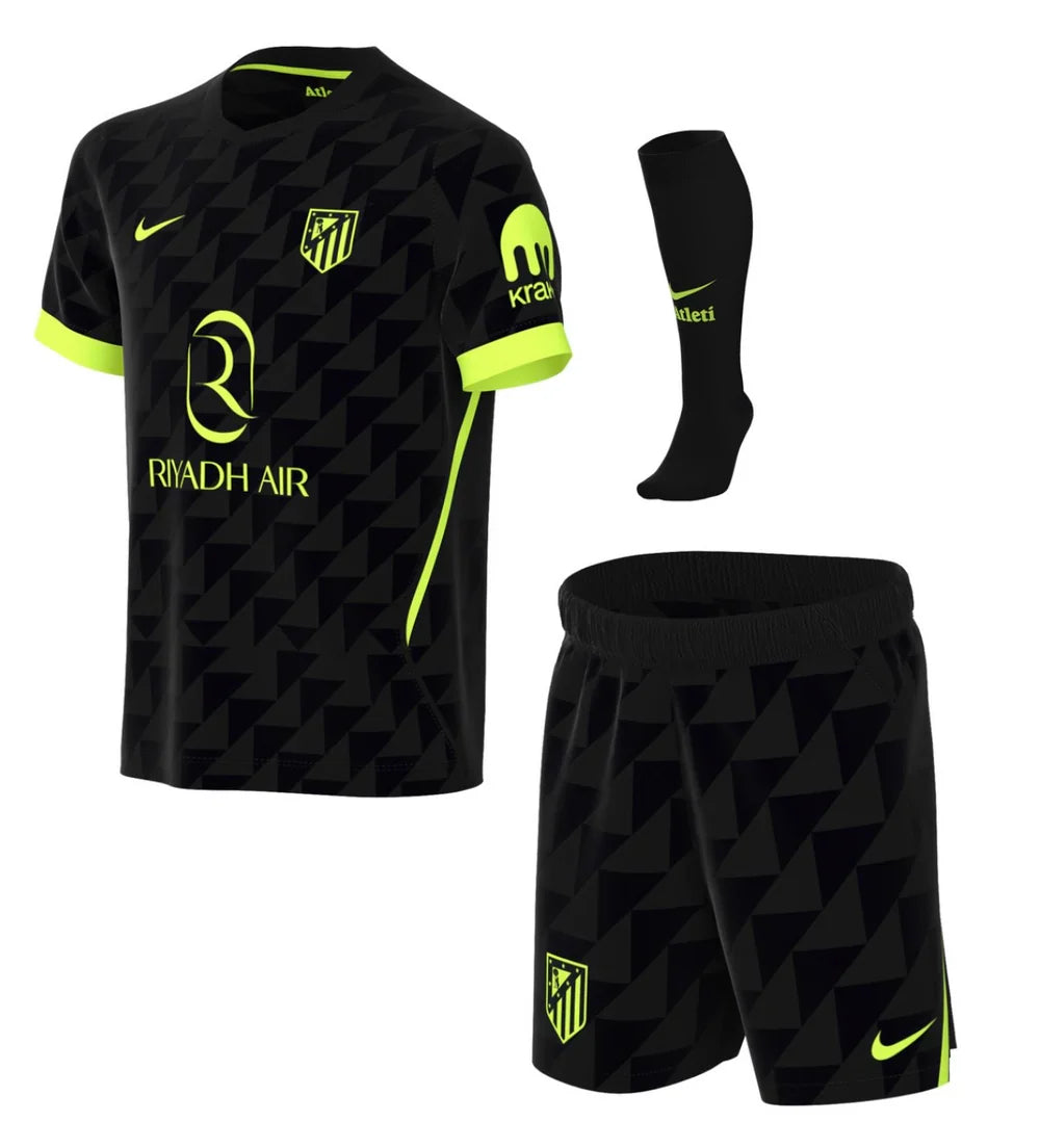 Camiseta y Pantalones para niños Atletico de Madrid Away 2026/27- Con medias