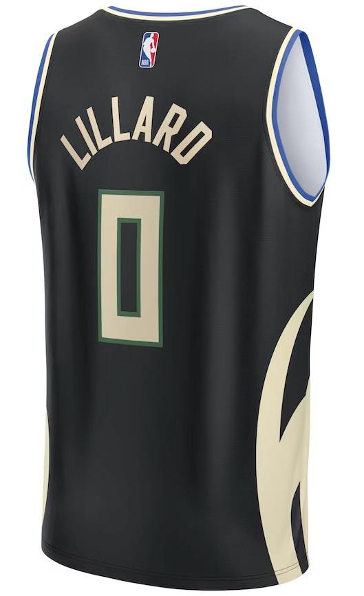 NBA Milwaukee Bucks Damian Lillard