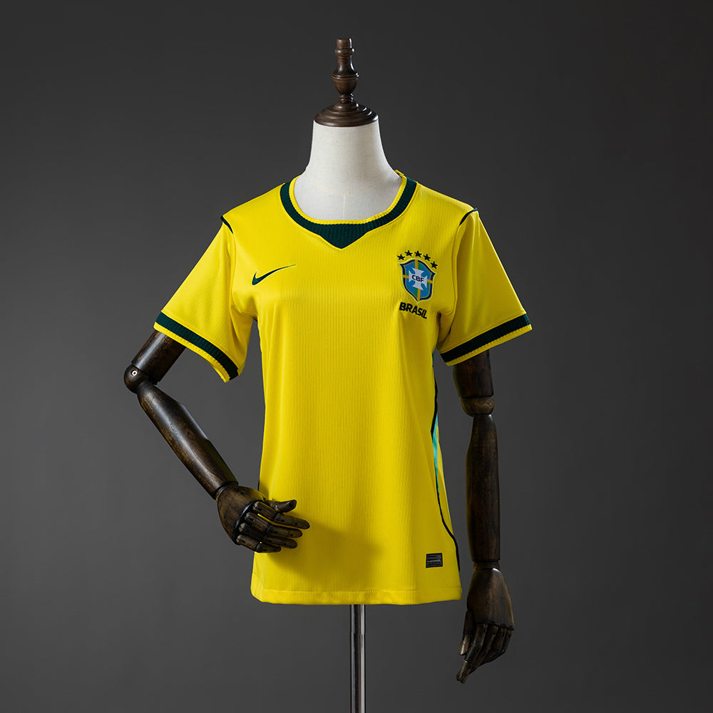 Camiseta Brasil Home 2026/27 - Mujer