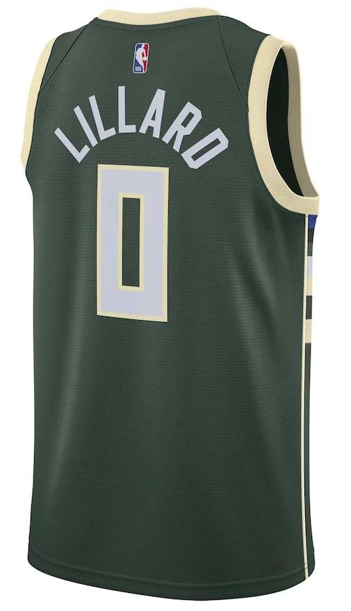NBA Milwaukee Bucks Damian Lillard