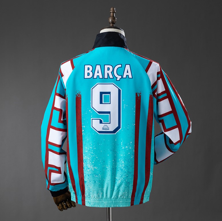 Cortaviento FC Barcelona Retro