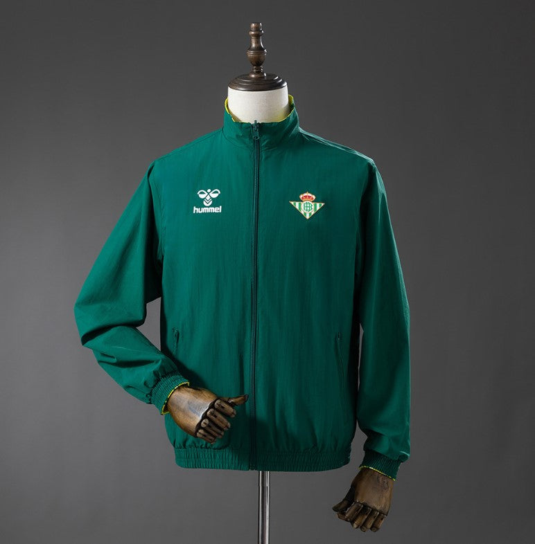 Chaqueta impermeable reversible Real Betis 2026