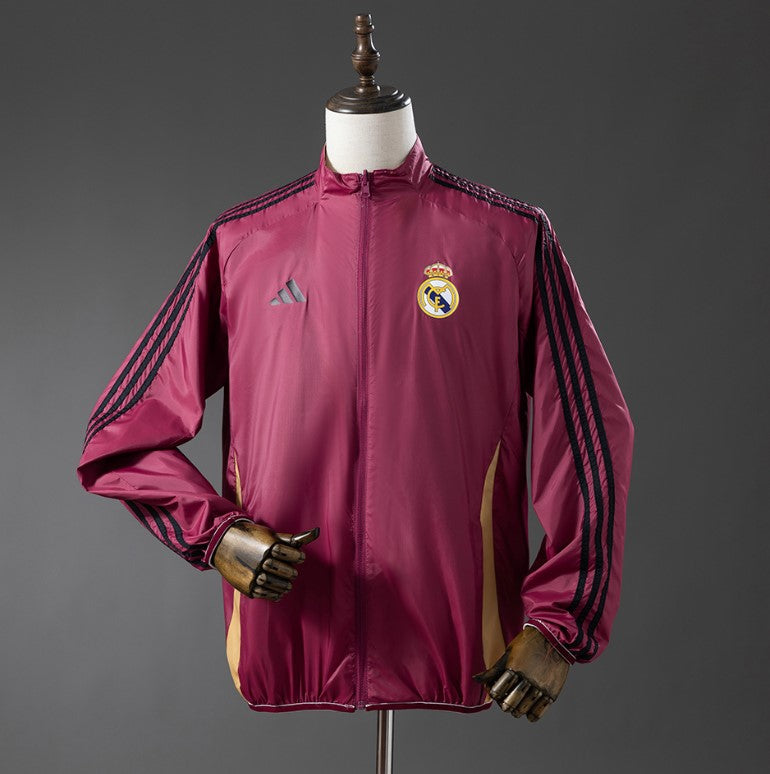 Chaqueta impermeable reversible Real Madrid 2025