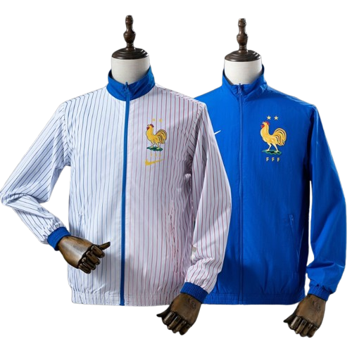 Chaqueta impermeable reversible Francia 2025