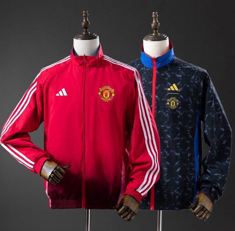 Chaqueta impermeable reversible Manchester United 2025/26