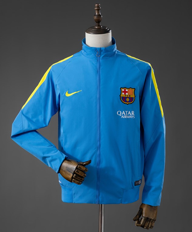 Cortaviento FC Barcelona Retro 2015