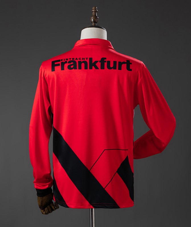 Camiseta Eintracht Frankfurt Retro 1993 - Manga Larga