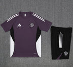 Camiseta y Pantalón corto de entrenamiento para niños Manchester United 2025/26