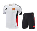 Camiseta y Pantalón corto de entrenamiento para niños Manchester United 025/26