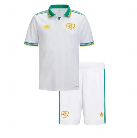 Camiseta y Pantalones para niños AS Roma Third Home 25/26