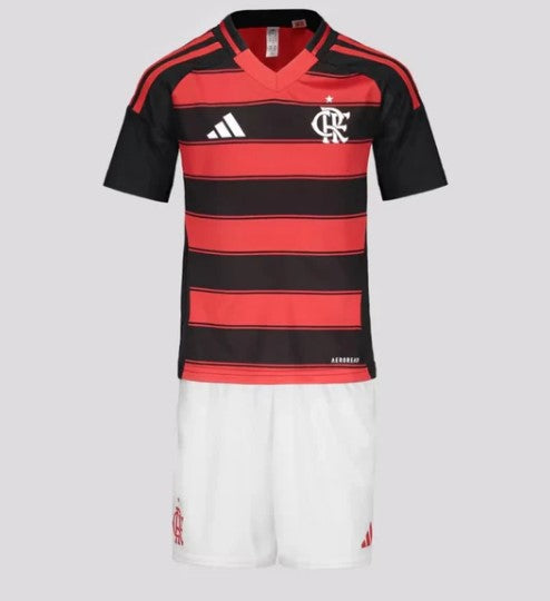 Camiseta y Pantalones para niños Flamengo Home 25/26