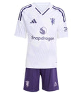 Camiseta y Pantalones para niños Manchester United Away 25/26