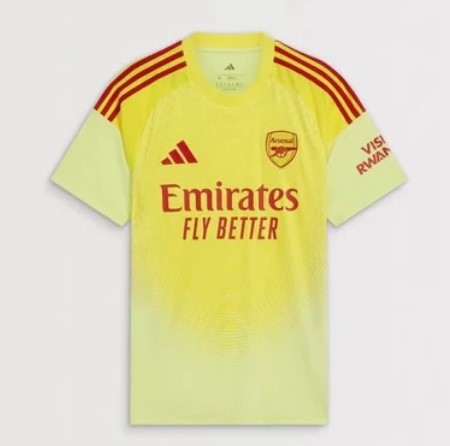 Camiseta y Pantalones para niños Arsenal Portero 25/26