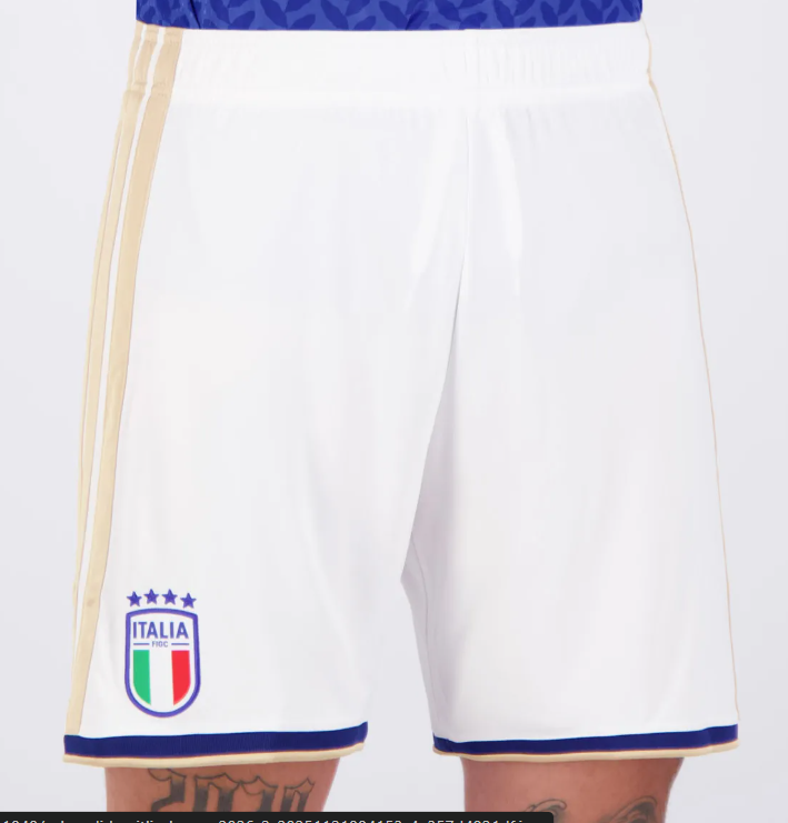 Pantalón Corto Italia Home 2026/27