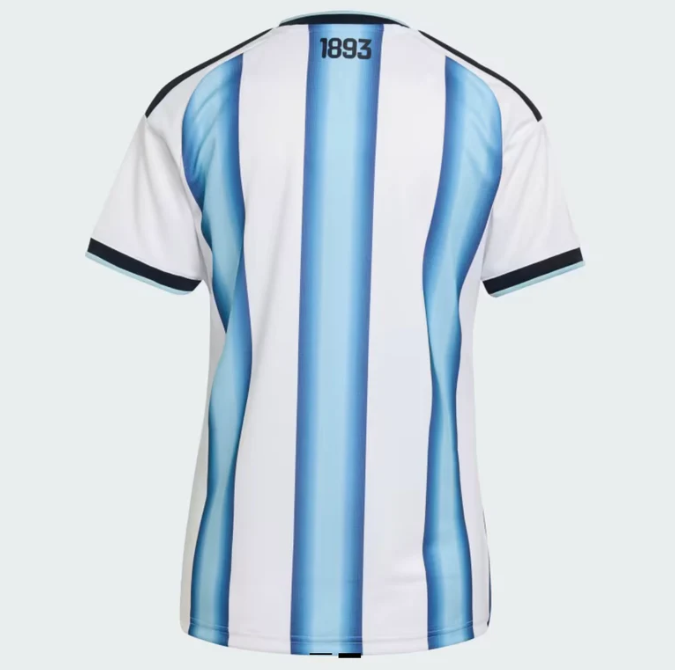 Camiseta Argentina Home 2026/27 - Con Parche de Campeón del Mundo