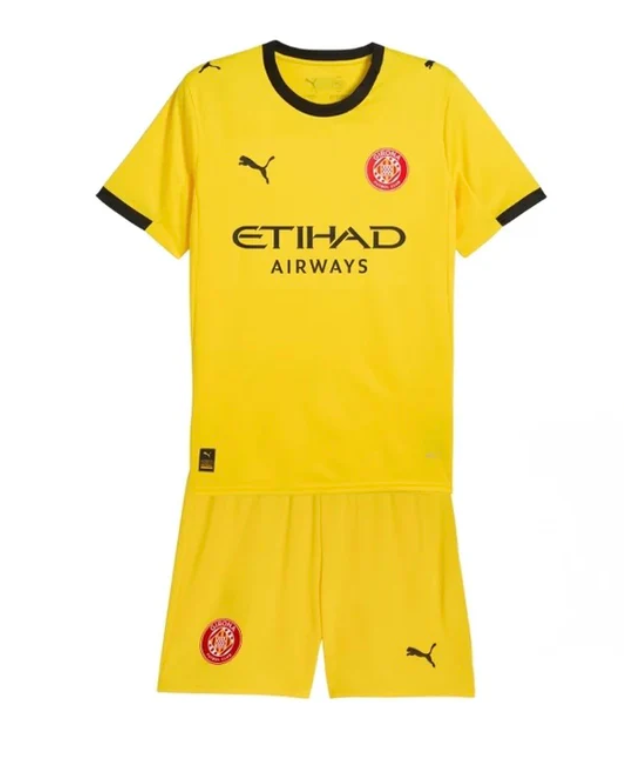 Camiseta y Pantalones para niños Girona FC Away 25/26