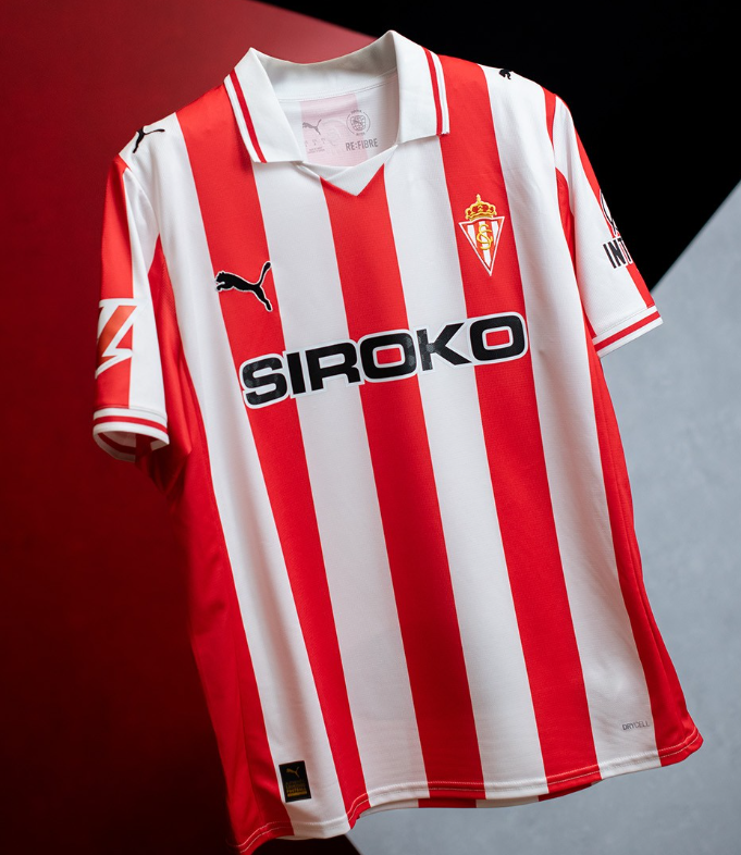 Camiseta Sporting Gijón Home 24/25