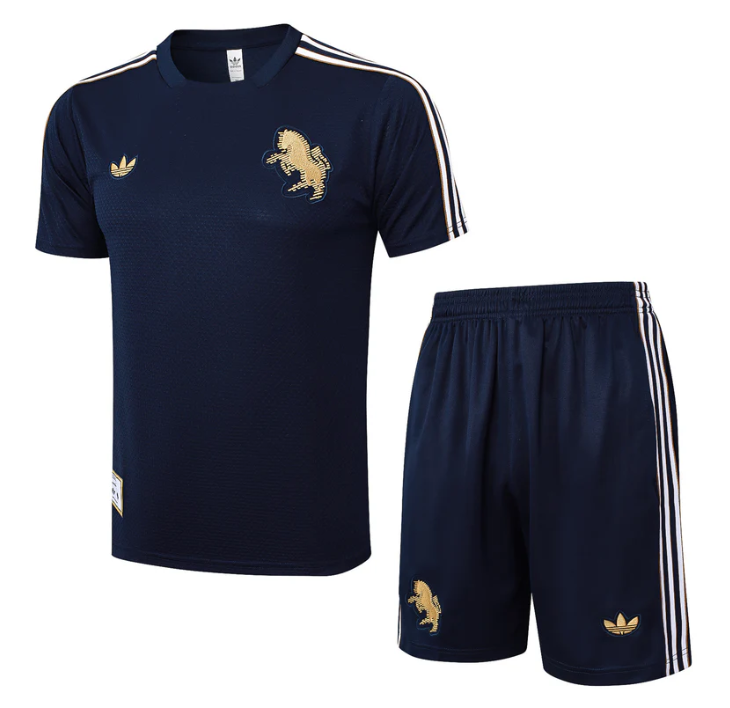 Camiseta y Pantalón corto de entrenamiento para niños Juventus 25/26