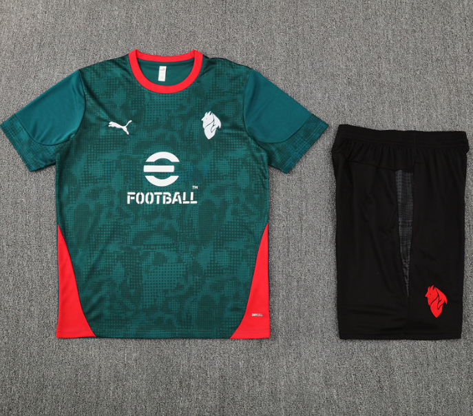 Camiseta y Pantalón corto de entrenamiento para niños AC Milan 25/26