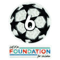 Parche Starball Campeón de la UCL 6 Veces + Set de Parches UEFA Foundation – 2021/2022