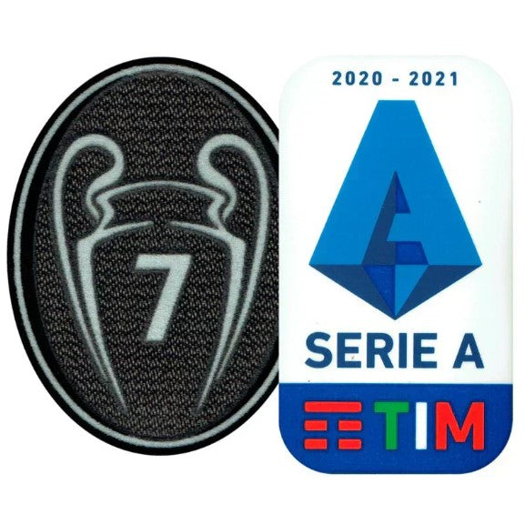 Parche Serie A + Insignia 7 Títulos UCL – 20/21