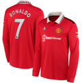 Camiseta Manga Larga Manchester United Retro 2022