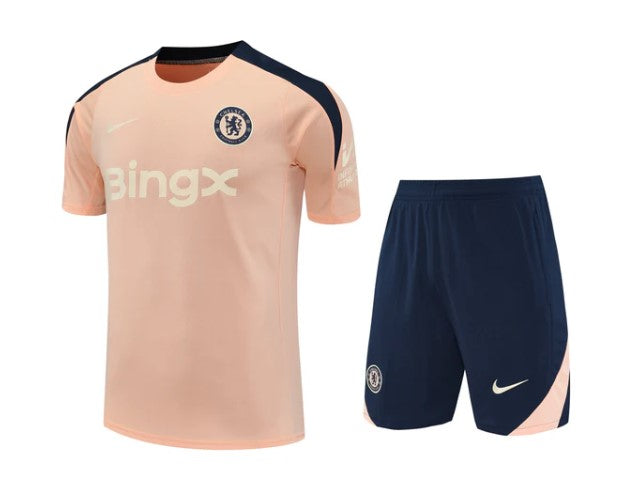 Camiseta y Pantalón corto de entrenamiento para niños Chelsea 2025/26
