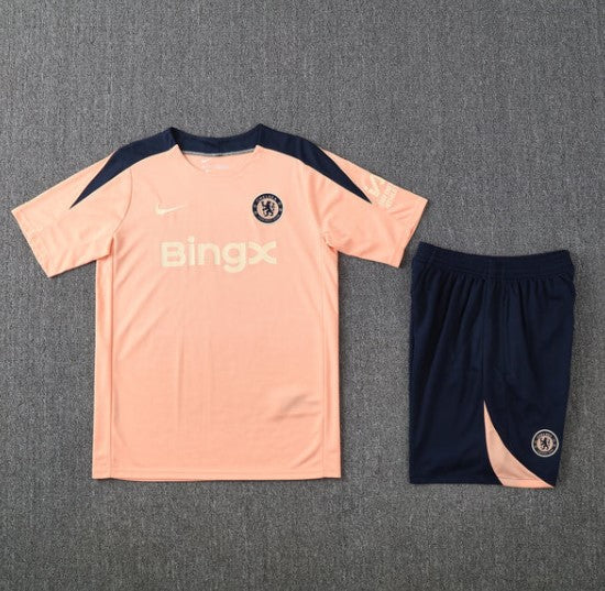 Camiseta y Pantalón corto de entrenamiento para niños Chelsea 2025/26