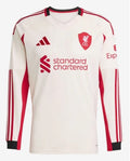 Camiseta Manga Larga Liverpool Away 2025/26