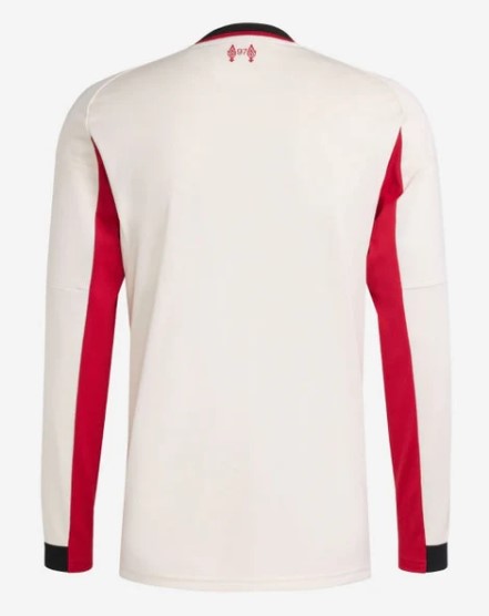 Camiseta Manga Larga Liverpool Away 2025/26