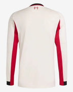 Camiseta Manga Larga Liverpool Away 2025/26