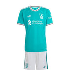 Camiseta y Pantalones para niños Liverpool Third 2025/26
