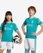 Camiseta y Pantalones para niños Liverpool Third 2025/26