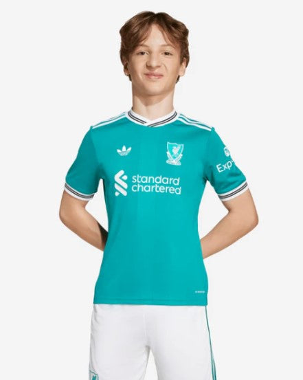 Camiseta y Pantalones para niños Liverpool Third 2025/26