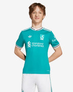Camiseta y Pantalones para niños Liverpool Third 2025/26
